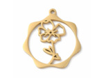 Collier fleur de naissance