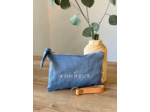 porte clefs-Cuir naturel "Maman Love"