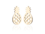 Boucles d'oreilles Ananas 974,île de la Réunion