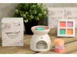 Brûleur à Cire avec Quatre fondants de Cires de Soja