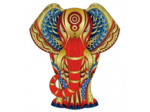 Rainbow Puzzle en bois - Elephant - 120 pièces