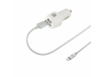 Chargeur allume-cigare & câble usb / compatible lightning 4,8a 2m