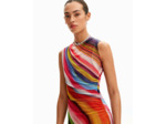 ROBE MIDI TULLE ONDES
