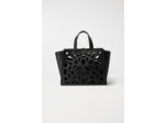 SAC FOURRE-TOUT AJOURÉ EN CUIR