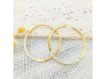 Boucles d'oreilles créole strass 974,île de la Réunion