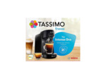 Cafetière à dosettes bosch tassimo finesse tas16b2 noire