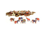 Rainbow Puzzle en bois - Elephant - 120 pièces