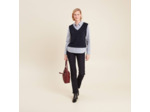 Pull effet 2-en-1 chemise