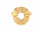 COROLLE BAGUE ACIER INOXYDABLE