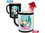 HATSUNE MIKU - Mug Heat Change - 320 ml - Groupe