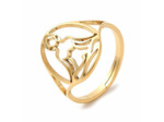 yoga bague acier inoxydable