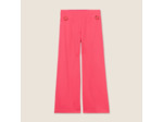 Pantalon large avec boucles
