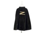 Cape noire de Zorro, 4-8 ans/104-128 cm (1 pc) - Souza - 100731