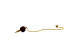 Pendule doré avec Graine de Rudraksha