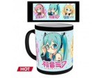 HATSUNE MIKU - Mug Heat Change - 320 ml - Groupe