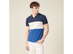 Polo manches courtes zippé