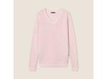 Pull manches longues col en V