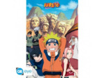NARUTO - Poster "Groupe" roulé filmé (91.5x61)