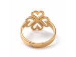 GOOD LUCK BAGUE ACIER INOXYDABLE