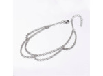 Maeliss bracelet de cheville en acier inoxydable