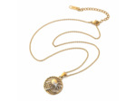 Collier Playa bicolore
