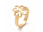 GOOD LUCK BAGUE ACIER INOXYDABLE