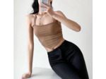 Crop top croisé dos 974