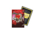 Dragon Shield - 60 Japanese Sleeves - Valentines Dragons 2022