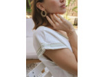 Boucles Créoles Giulia - Plaqué  Or