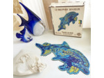 Le Dauphin Joueur Puzzle en bois