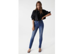 Jean Push In Secret slim avec passants en nappa