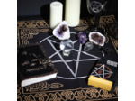 Nappe d'Autel Ésotérique à Franges - Pentagone
