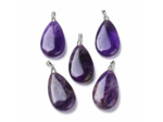 Pendentif Améthyste forme larme