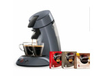 Cafetière à dosettes philips senseo original hd7806/58 + 88 dosettes