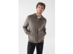 BLOUSON AVIATEUR EN DAIM