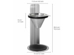 Cafetière ajustable con soporte MR. BREW