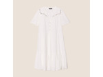 Robe évasée oeillets et clous