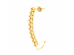Boucles d'oreilles clous en acier inoxydable bijou d'oreille style puce