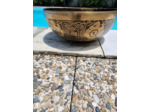 Bol Chantant Tibétain - Cho-pa Gravé avec symbole sacrée 24 cm