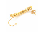 Boucles d'oreilles clous en acier inoxydable bijou d'oreille style puce
