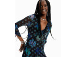 ROBE COURTE VOLANTS