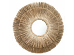 Miroir en Paille MAYA BOHEME MENDONG