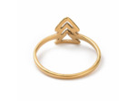 CHEVRON BAGUE ACIER INOXYDABLE