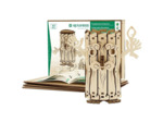 Tirelire Esprit de la Foret - maquette 3D mobile en bois