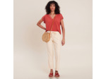 Pantalon carotte 7/8ème