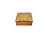 Coffret de runes en Obsidienne