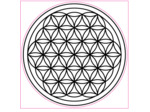 Stickers Fleur de vie 39€ 50cm*50cm