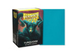100 Dragon Shield Matte : Turquoise