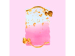 SUPPORT EN MARBRE- ROSE & DORE