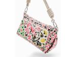 SAC A BANDOULIERE S TOILE FLEURS